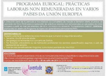 Programa eurogal CARTEL LOGO Xunta