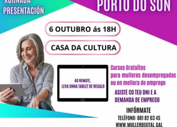cursos gratuitos para mulleres desempregadas ou mellora de emprego
